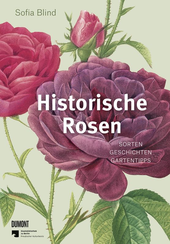 Titelseite "Historische Rosen"